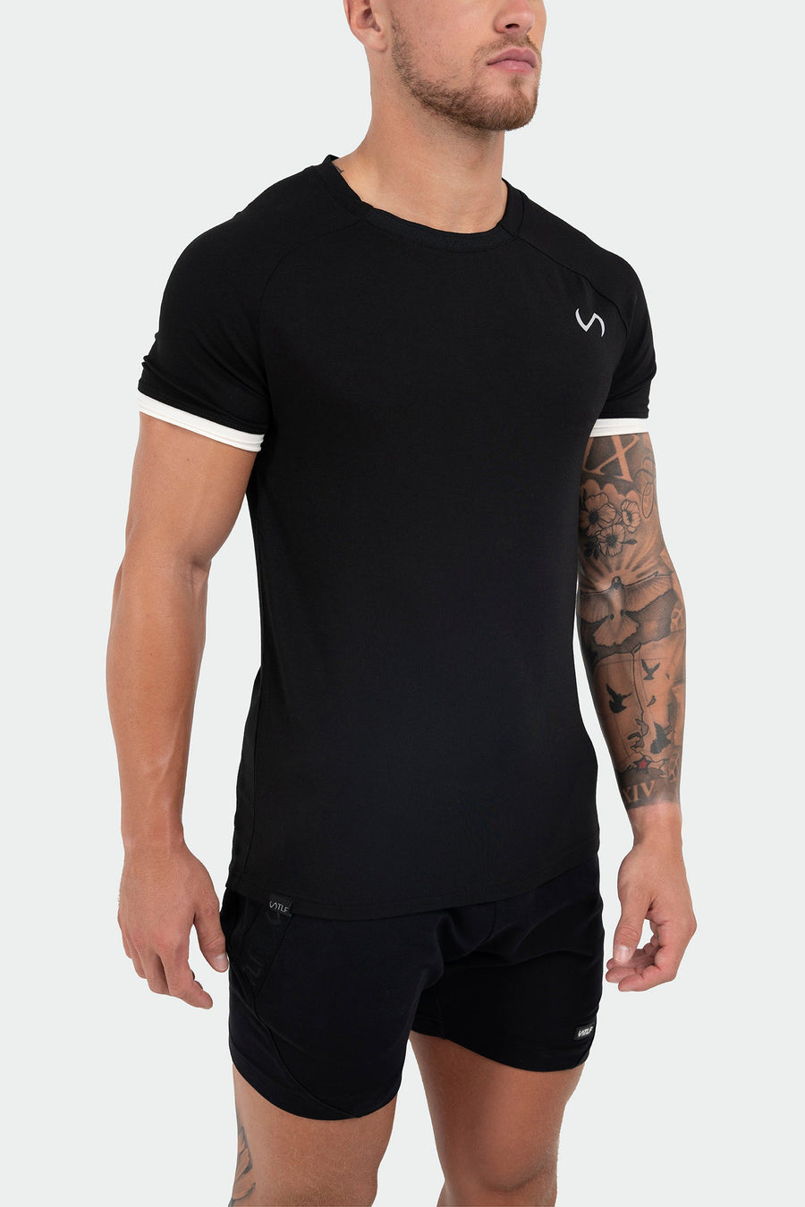 TLF Air-Flex Classic Tee - Men Modal Shirt - Black - 3