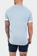 TLF Air-Flex Classic Tee - Mens Modal T Shirt - Blue - 3