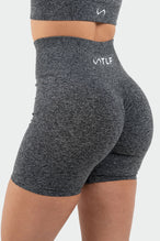 TLF Boost Seamless Scrunch Shorts - 5 Inch Inseam Shorts Women - Black - 1