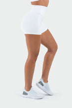 TLF Genesis - High Waisted Workout Shorts -  WHITE  - 5