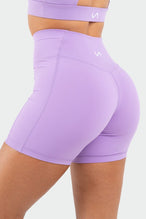 TLF Hyper-Power High Waisted Gym Shorts – Purple  - 2