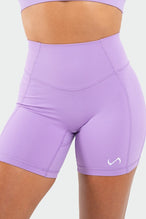 TLF Hyper-Power High Waisted Gym Shorts – Purple  - 4