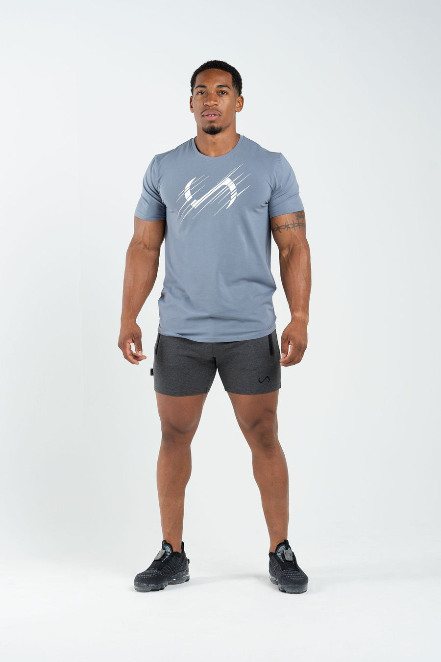 TLF Lift Gym T-Shirt - Gym T Shirt - Gray 4