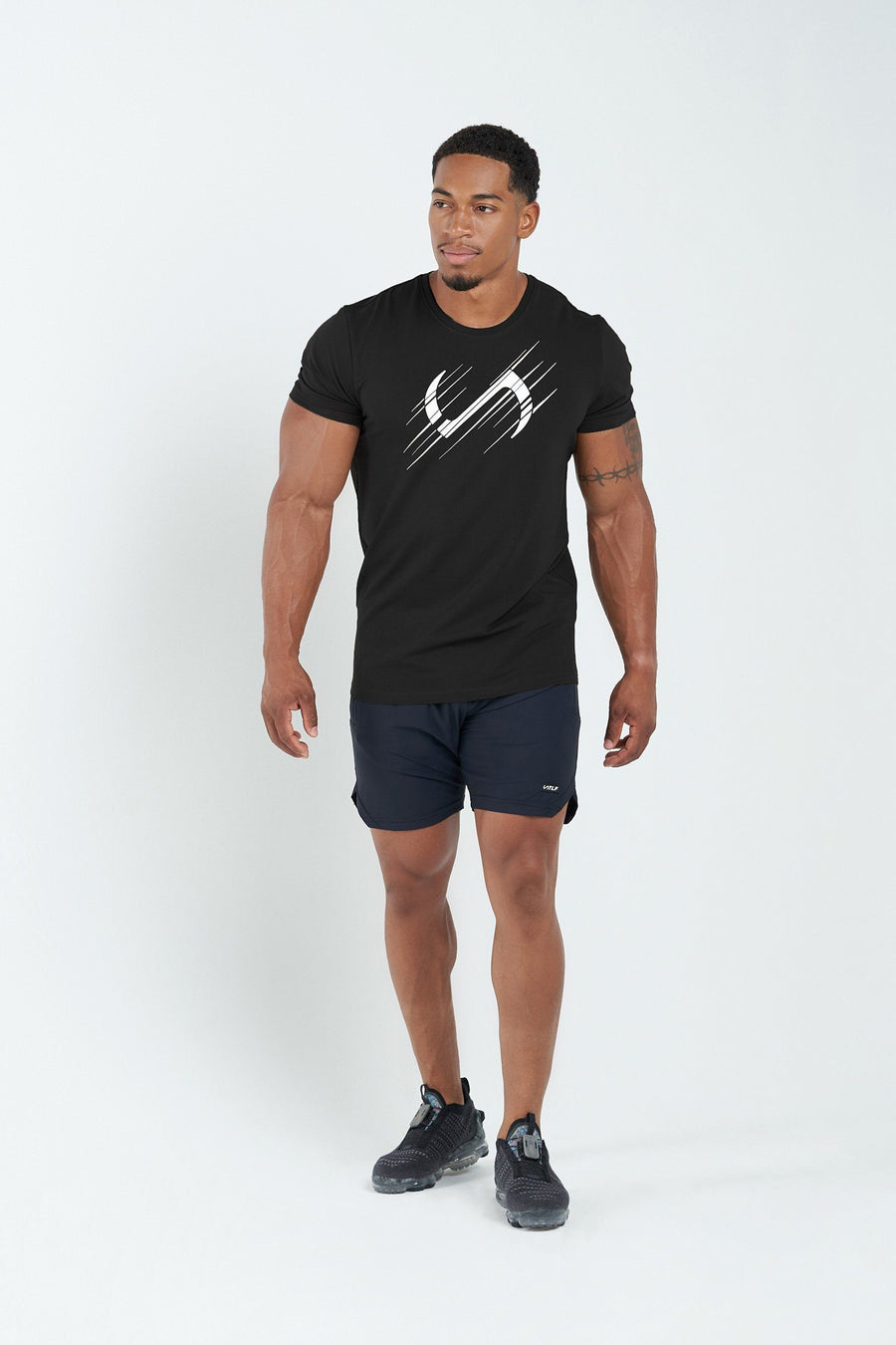 TLF Lift Gym T-Shirt - Gym T Shirts - Black 5
