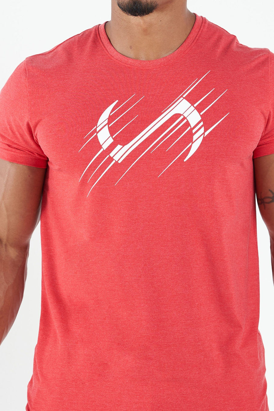 TLF Lift Gym T-Shirt - Gym T Shirts For Men - Red 5