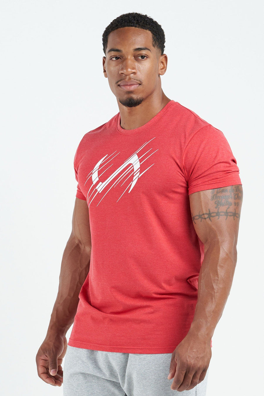 TLF Lift Gym T-Shirt - Gym T Shirts For Men - Red 4