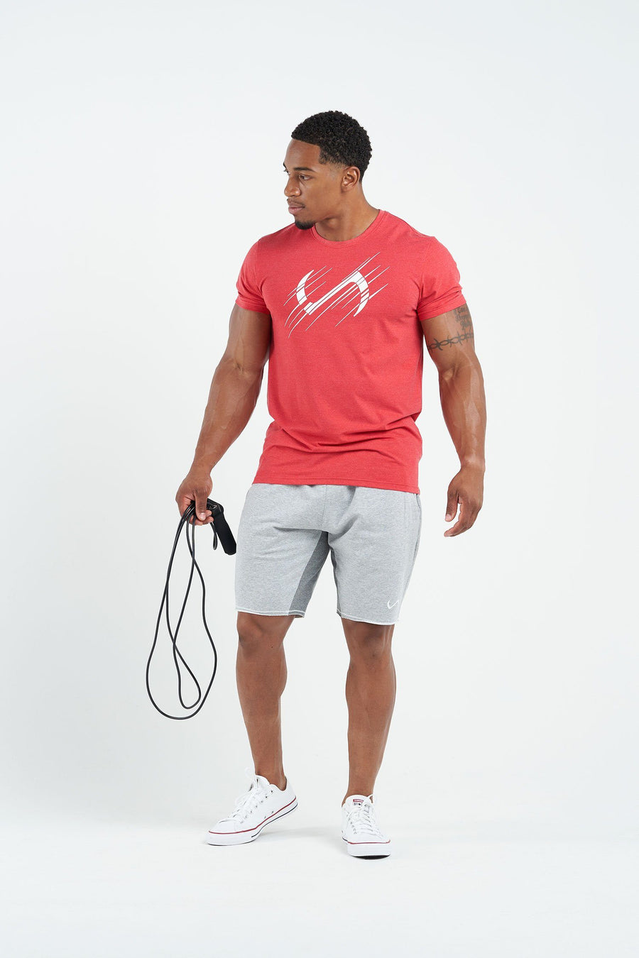 TLF Lift Gym T-Shirt - Gym T Shirts For Men - Red 6