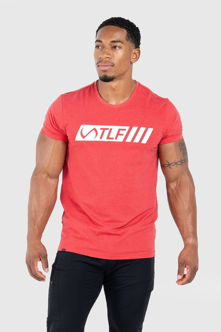 TLF Motion Gym T-Shirt Red Heather 1