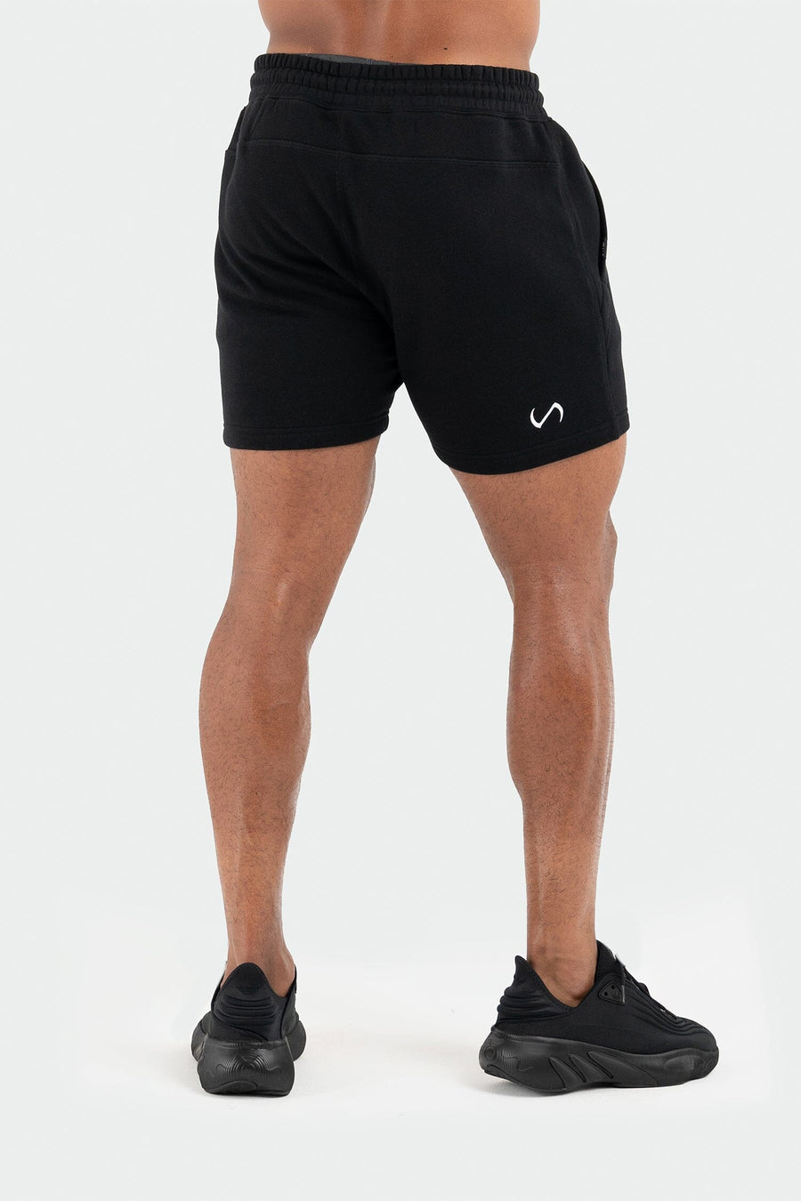 TLF Pivotal 6" Fleece Shorts – Men’s Gym Shorts - 6 Inch Inseam Men's Shorts - Black - 4