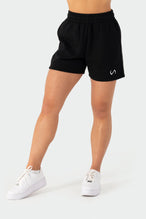 TLF Reset – Fleece Oversized Shorts -  BLACK  - 1