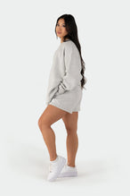 TLF Reset – Fleece Oversized Shorts -  Gray - 6