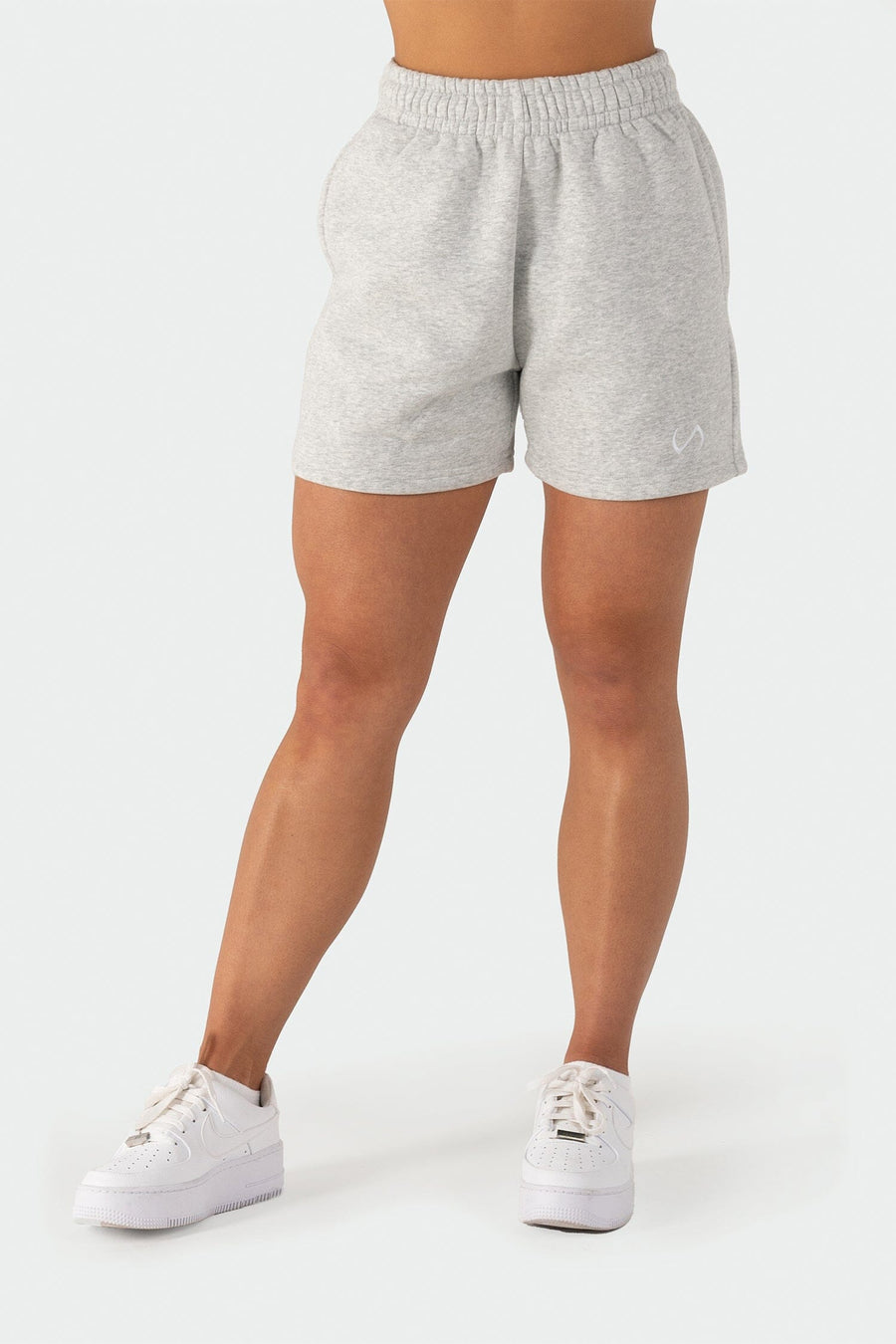 TLF Reset – Fleece Oversized Shorts -  Gray - 1