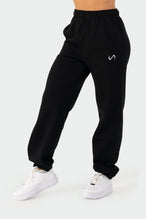 TLF Reset - Fleece Oversize Sweatpants -  BLACK  - 1
