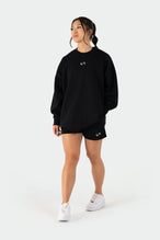 TLF Reset Fleece Oversized Sweatshirt Black 6