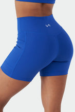 Reset Side Pocket Gym Shorts - Winter Blue - 5