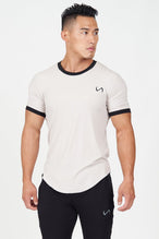 TLF Surge Classic Tee | Men's Ribbed Muscle Shirt – White - 5