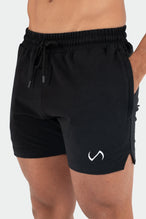 TLF Take Life Further 5 Inch - Black - 2 Fitted Shorts