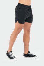 TLF Take Life Further 5 Inch - Black - 5 Fitted Shorts