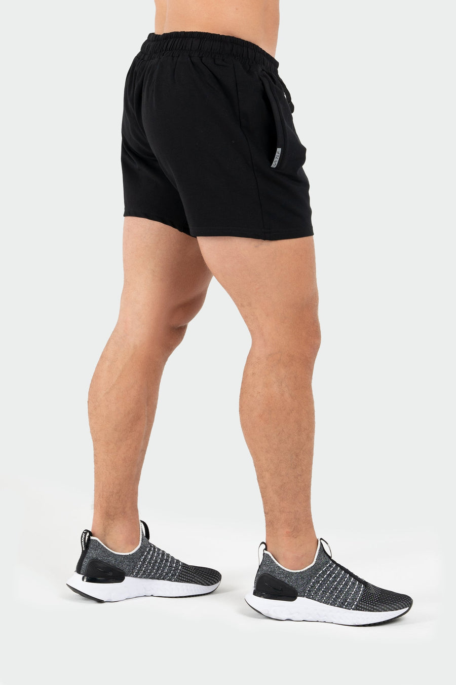 TLF Varsity 5” Shorts - Men’s 5 Inch inseam Shorts - Black - 3