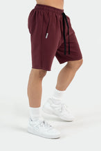 Front View of Maroon Varsity Shorts