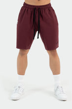 Front View of Maroon Varsity Shorts