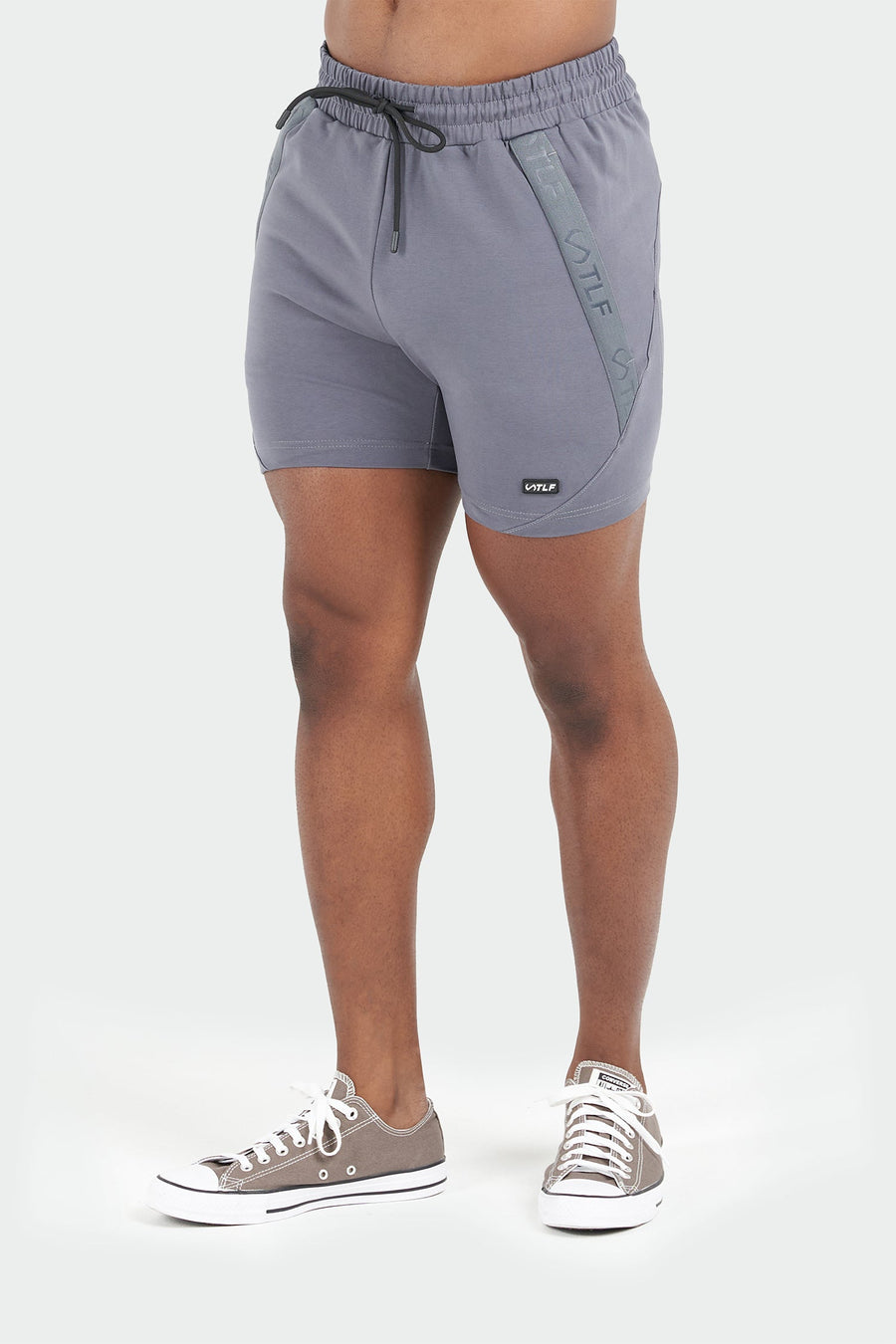 TLF Vital 5” Shorts - 5 Inch Inseam Shorts For Men – Gray - 1