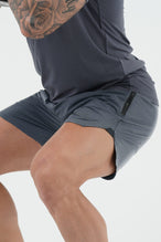 TLF Vital Element 5” Gym Shorts - Best 5 Inch inseam Shorts - Gray - 5