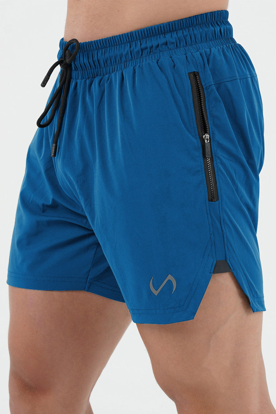 TLF Vital Element 5” Gym Shorts - 5 Inch inseam Athletic Shorts - Blue - 2